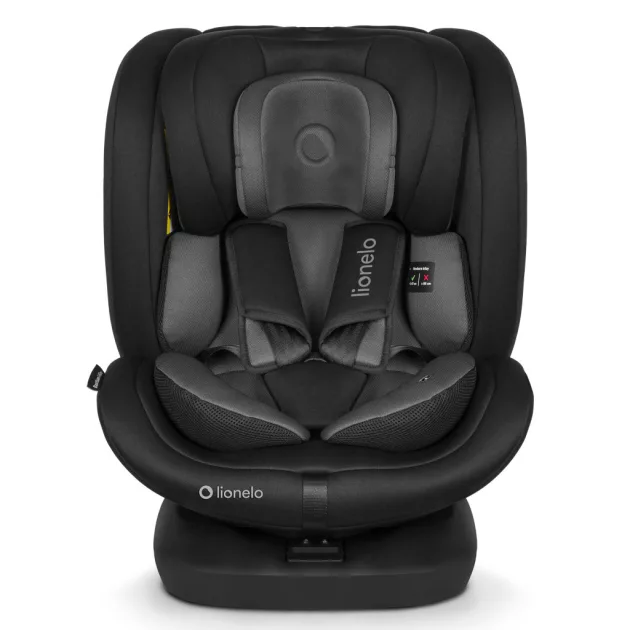 Lionelo Bastiaan I-Size gyermekülés (40-150 cm) - Black Grey