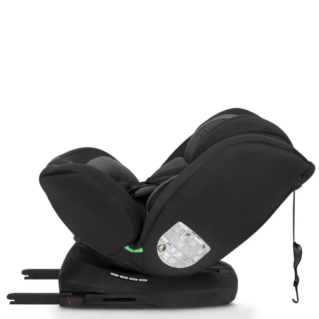 Lionelo Bastiaan I-Size gyermekülés (40-150 cm) - Black Grey