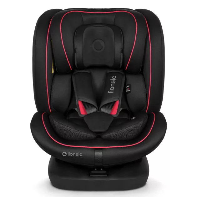 Lionelo Bastiaan I-Size gyermekülés (40-150 cm) - Black Red