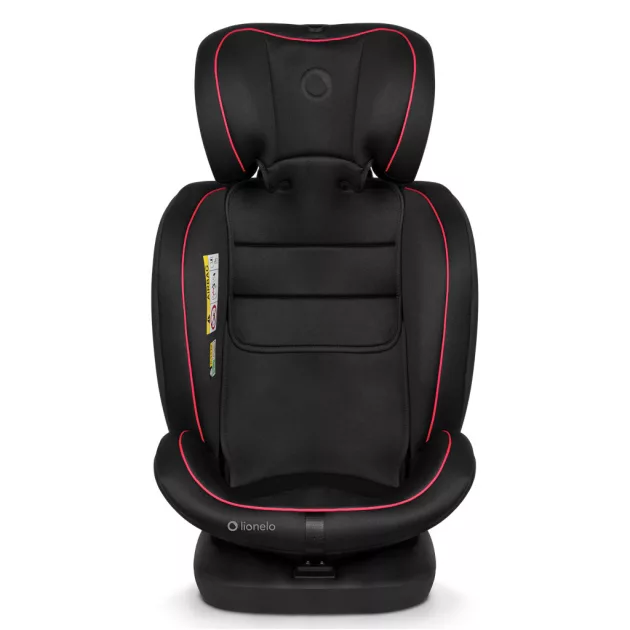 Lionelo Bastiaan I-Size gyermekülés (40-150 cm) - Black Red