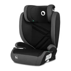 Lionelo Hugo i-Size gyermekülés 100-150 cm - Black-Grey