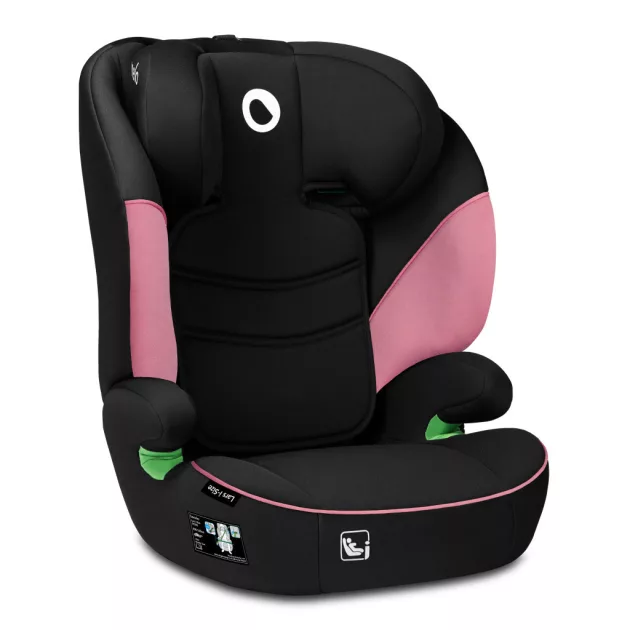 Lionelo Lars i-Size gyermekülés 100-150 cm - Pink Baby