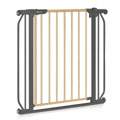   Lionelo Truus Slim biztonsági ajtórács - Grey Graphite (75-105 cm) 2 db toldóval