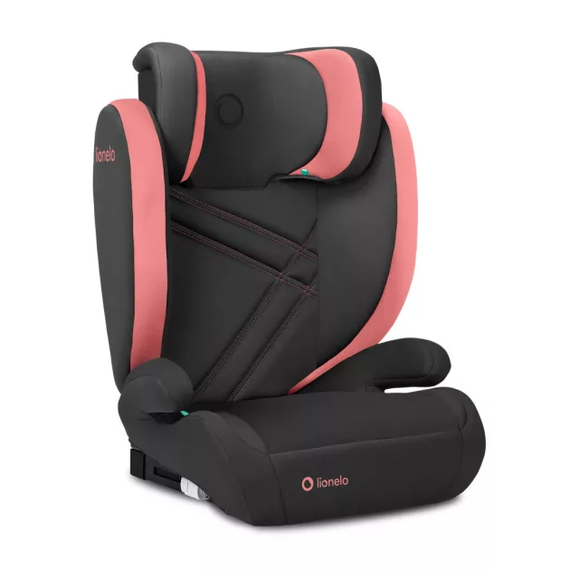 Lionelo Hugo i-Size Isofix gyerekülés 100-150 cm - Pink Baby