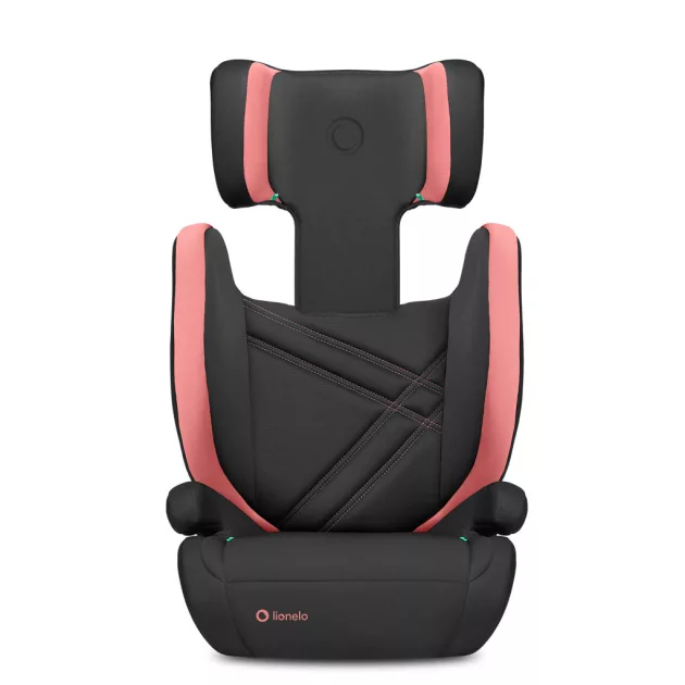 Lionelo Hugo i-Size Isofix gyerekülés 100-150 cm - Pink Baby