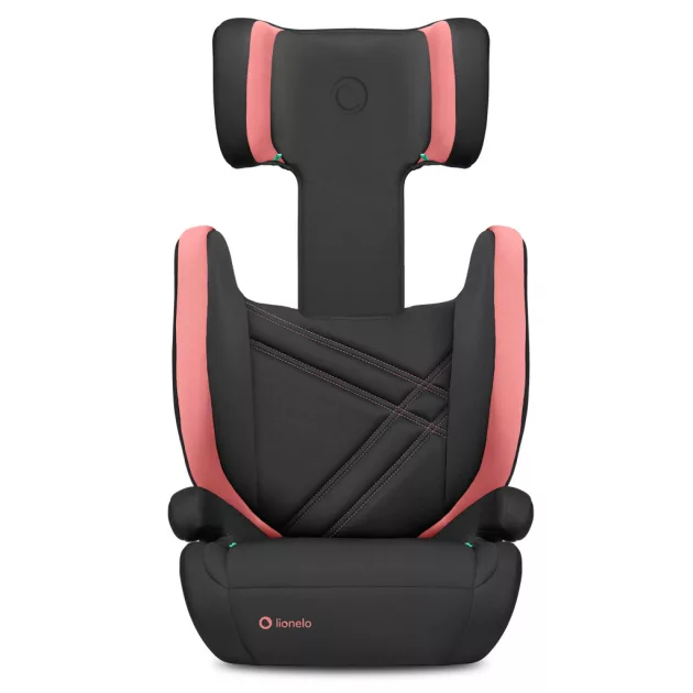 Lionelo Hugo i-Size Isofix gyerekülés 100-150 cm - Pink Baby
