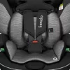 Lionelo Levi I-Size gyerekülés (76-150 cm) - Black Grey