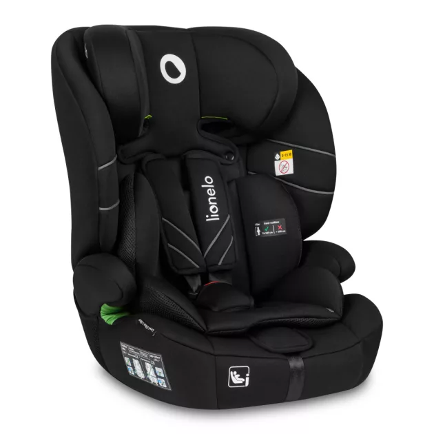 Lionelo Levi One I-Size gyerekülés (76-150 cm) - Black Carbon