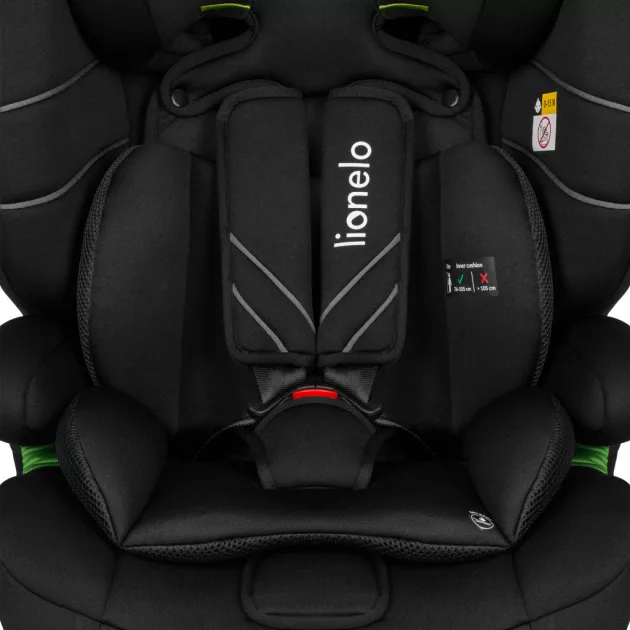 Lionelo Levi One I-Size gyerekülés (76-150 cm) - Black Carbon
