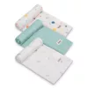 Lionelo Bamboo 3 db-os textilpelenka szett (70x70) - Dot