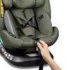Lionelo Bastiaan One I-Size 360°-ban forgatható ISOFIX gyermekülés (40-150 cm) - Green Olive