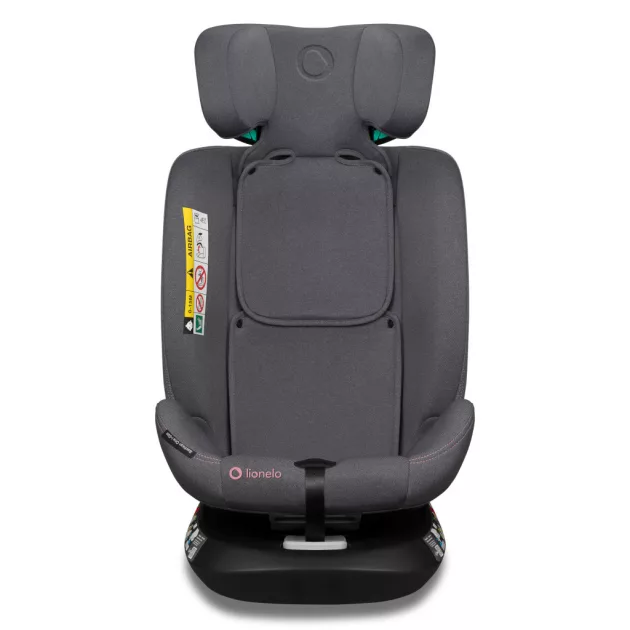 Lionelo Bastiaan One I-Size 360°-ban forgatható ISOFIX gyermekülés (40-150 cm) - Pink Rose
