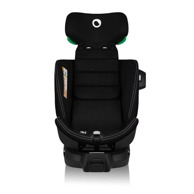 Lionelo Harmony I-Size 360°-ban forgatható ISOFIX gyermekülés - Black Carbon Bamboo