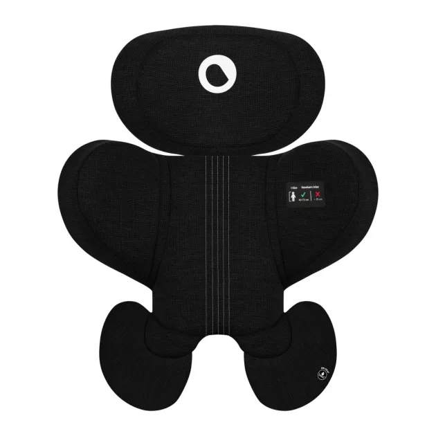 Lionelo Harmony I-Size 360°-ban forgatható ISOFIX gyermekülés - Black Carbon Bamboo