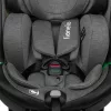 Lionelo Harmony I-Size 360°-ban forgatható ISOFIX gyermekülés - Grey Graphite Leather