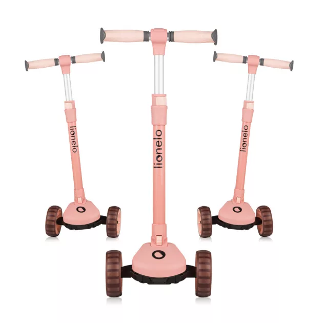 Lionelo Franky 3 kerekű 2in1 roller - Pink Rose