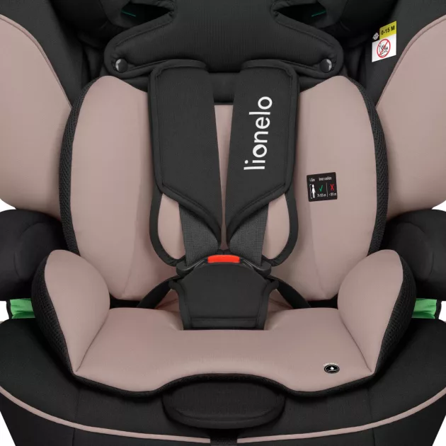 Lionelo Levi I-Size gyerekülés (76-150 cm) - Beige Latte