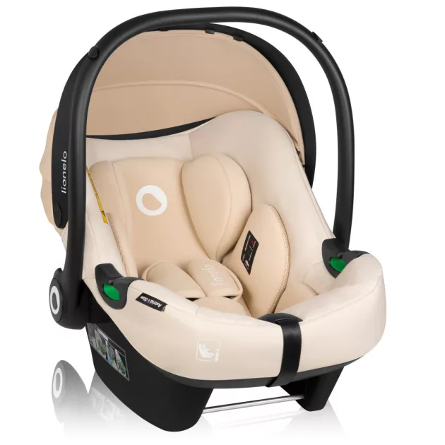 Lionelo Astrid i-Size Babahordozó 40-87 cm - Beige Sand