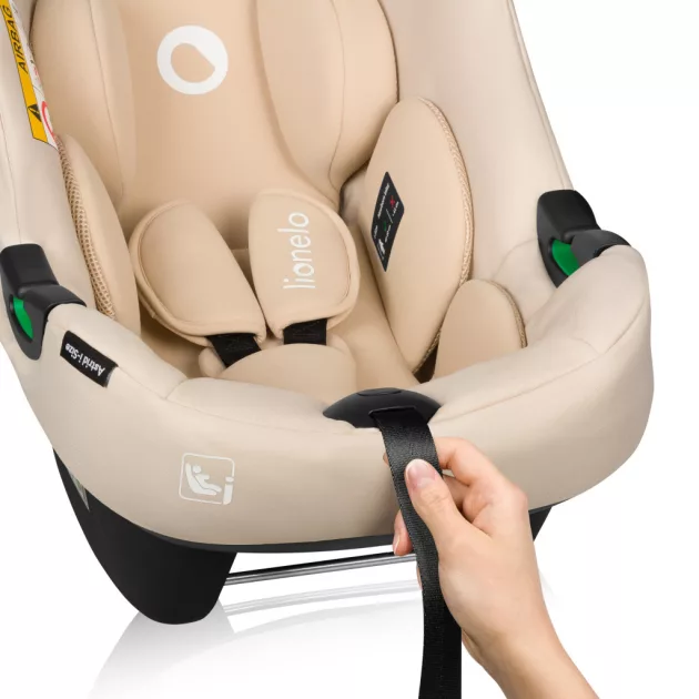 Lionelo Astrid i-Size Babahordozó 40-87 cm - Beige Sand