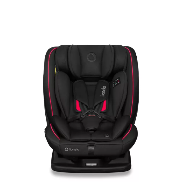 Lionelo Aart I-Size gyermekülés (40-150 cm) - Black Carbon Red