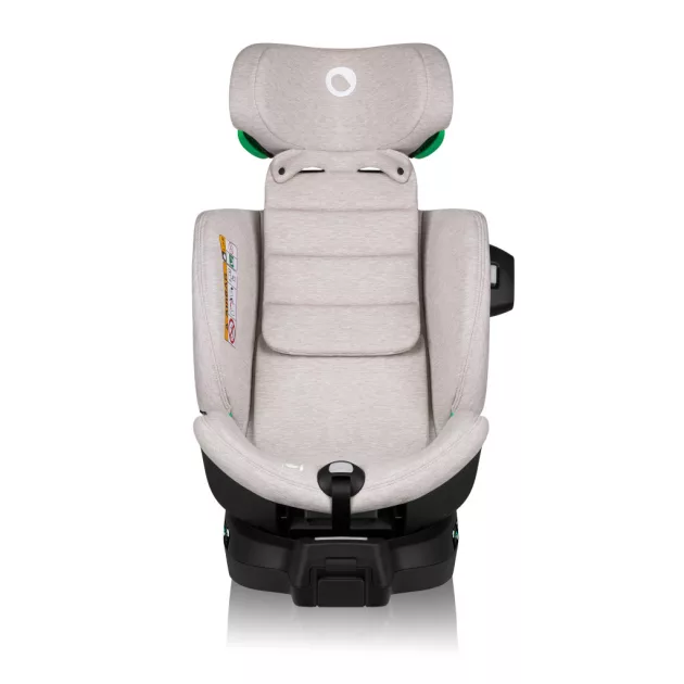 Lionelo Harmony I-Size 360°-ban forgatható ISOFIX gyermekülés - Beige Sand Bamboo