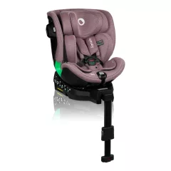  Lionelo Harmony I-Size 360°-ban forgatható ISOFIX gyermekülés - Pink Mauve Bamboo