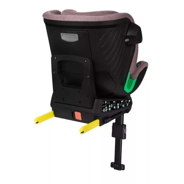 Lionelo Harmony I-Size 360°-ban forgatható ISOFIX gyermekülés - Pink Mauve Bamboo
