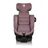 Lionelo Harmony I-Size 360°-ban forgatható ISOFIX gyermekülés - Pink Mauve Bamboo