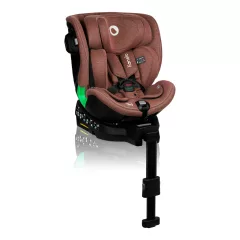   Lionelo Harmony I-Size 360°-ban forgatható ISOFIX gyermekülés - Red Brick Bamboo