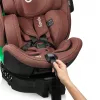 Lionelo Harmony I-Size 360°-ban forgatható ISOFIX gyermekülés - Red Brick Bamboo