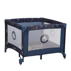 Lionelo Bonnie összecsukható járóka - Blue Navy