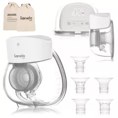   Lionelo Fidi Free Lumi elektromos mellszívó - White Natural