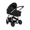 Lionelo Amber 3in1 multifunkciós babakocsi - Black Silver