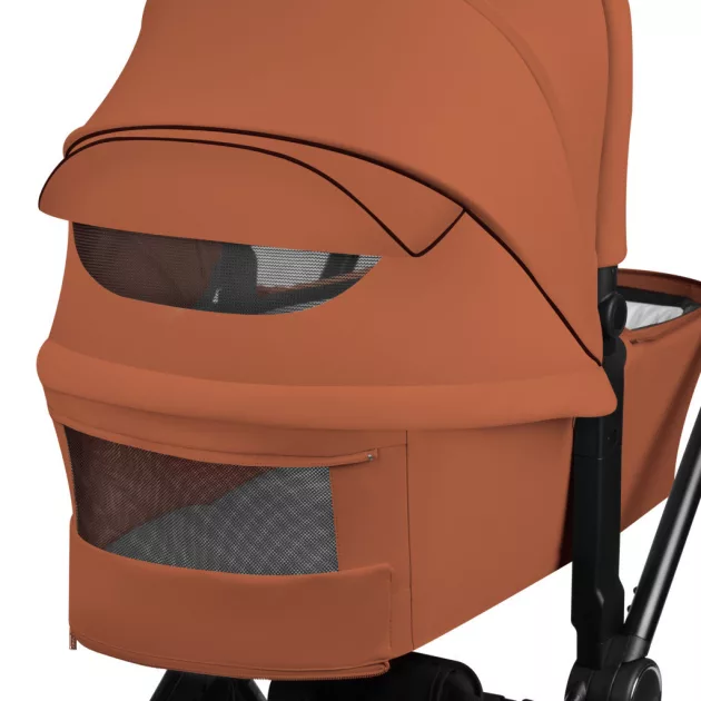 Lionelo Mika Plus 2in1 Multifunkciós babakocsi - Brown Rust