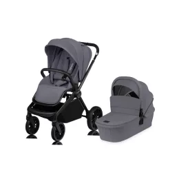 Lionelo Mika Plus 2in1 Multifunkciós babakocsi - Grey Stone