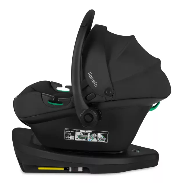 Lionelo Astrid I-Size Base Plus bázistalp - Black