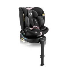   Lionelo Navy I-Size 360° forgatható ISOFIX gyermekülés 40-150cm - Black Pink