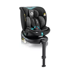   Lionelo Navy I-Size 360° forgatható ISOFIX gyermekülés 40-150cm - Black Turquoise