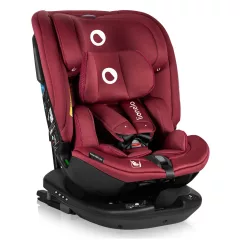   Lionelo Bastiaan RWF I-Size 360°-ban forgatható ISOFIX gyermekülés (40-150 cm) - Red Burgundy