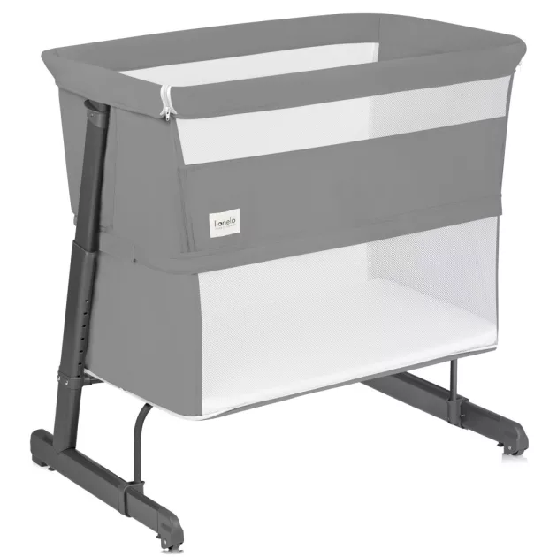 Lionelo Thomi Plus 5in1 gyerekágy, babaágy, babaöböl és kanapé - Grey Concrete