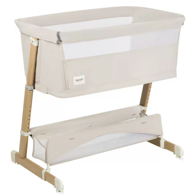 Lionelo Thomi Plus 5in1 gyerekágy, babaágy, babaöböl és kanapé - Beige Sand
