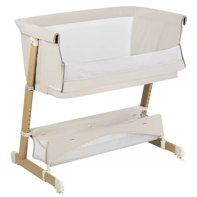 Lionelo Thomi Plus 5in1 gyerekágy, babaágy, babaöböl és kanapé - Beige Sand
