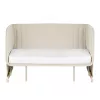 Lionelo Thomi Plus 5in1 gyerekágy, babaágy, babaöböl és kanapé - Beige Sand