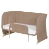 Lionelo Thomi Plus 5in1 gyerekágy, babaágy, babaöböl és kanapé - Beige Carmel