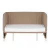 Lionelo Thomi Plus 5in1 gyerekágy, babaágy, babaöböl és kanapé - Beige Carmel