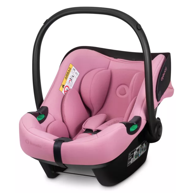 Lionelo Astrid i-Size Babahordozó 40-87 cm - Pink Coral