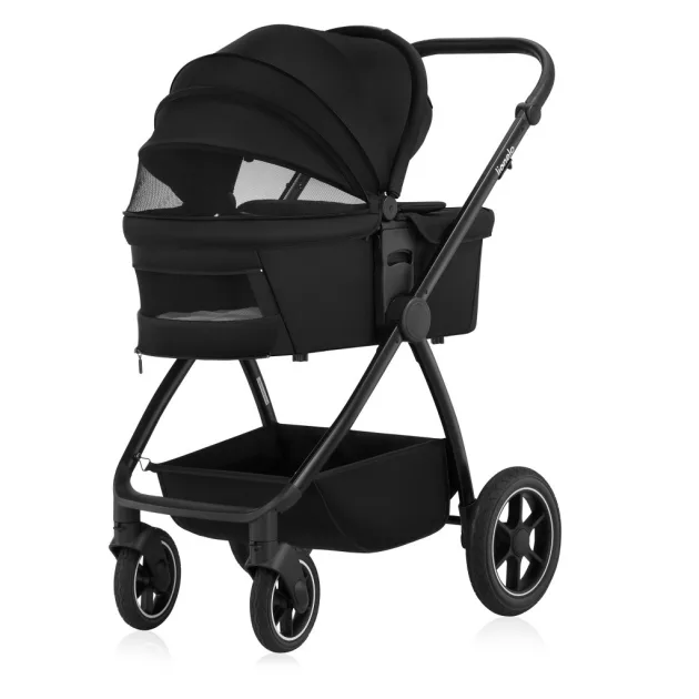 Lionelo Meril 2in1 multifunkciós babakocsi - Black Onyx