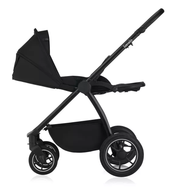Lionelo Meril 2in1 multifunkciós babakocsi - Black Onyx