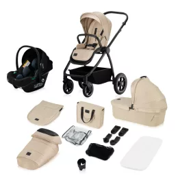 Lionelo Meril 3in1 multifunkciós babakocsi - Beige Sand