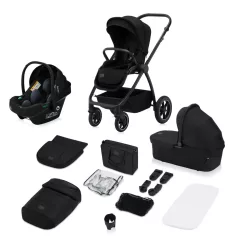 Lionelo Meril 3in1 multifunkciós babakocsi - Black Onyx